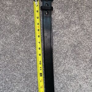 Bigfoot Belt Steel Core Black Leather 1.5” - GUC
